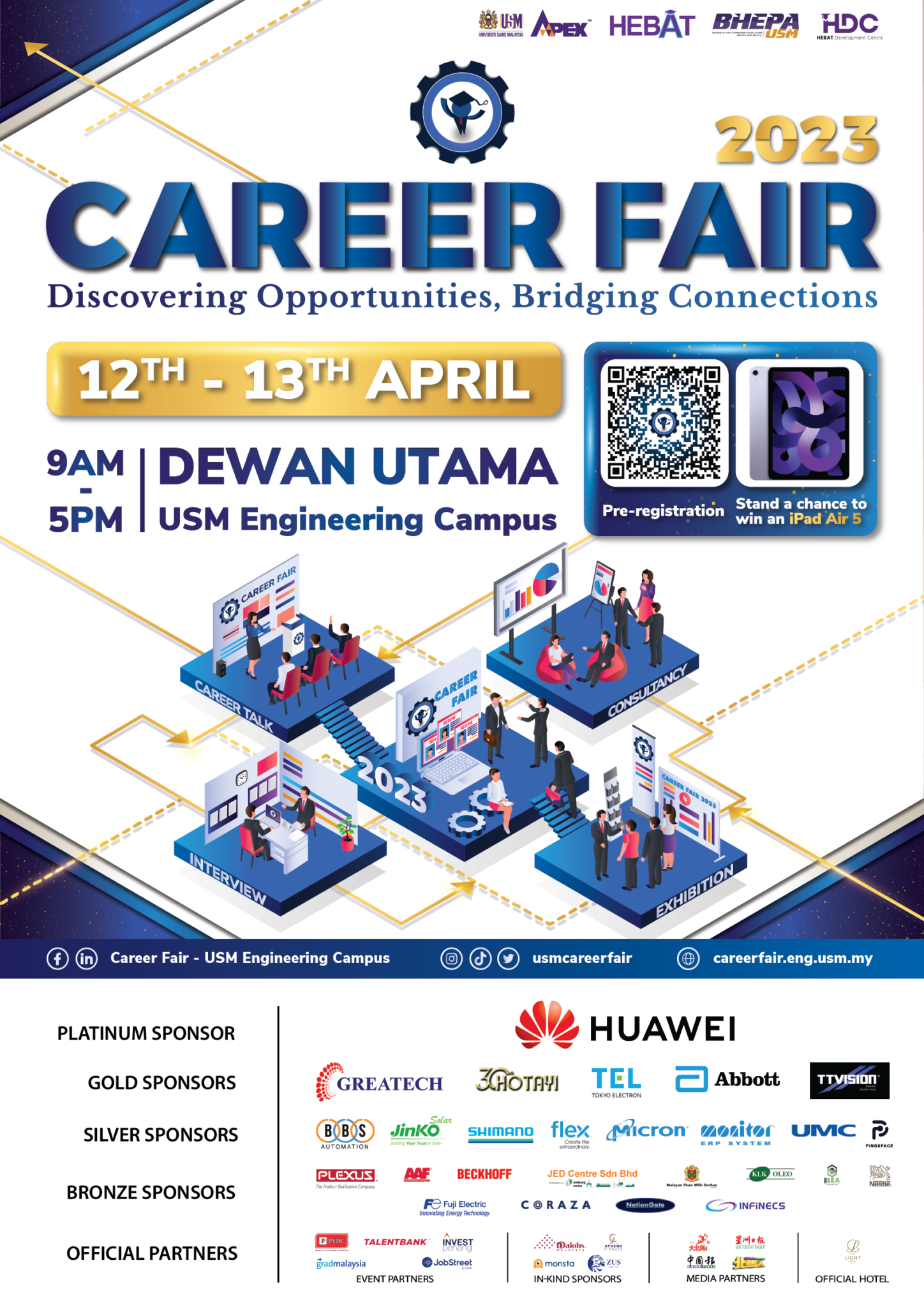 Career Fair 2023 - USM Engineering Campus - Penang Career Assistance ...